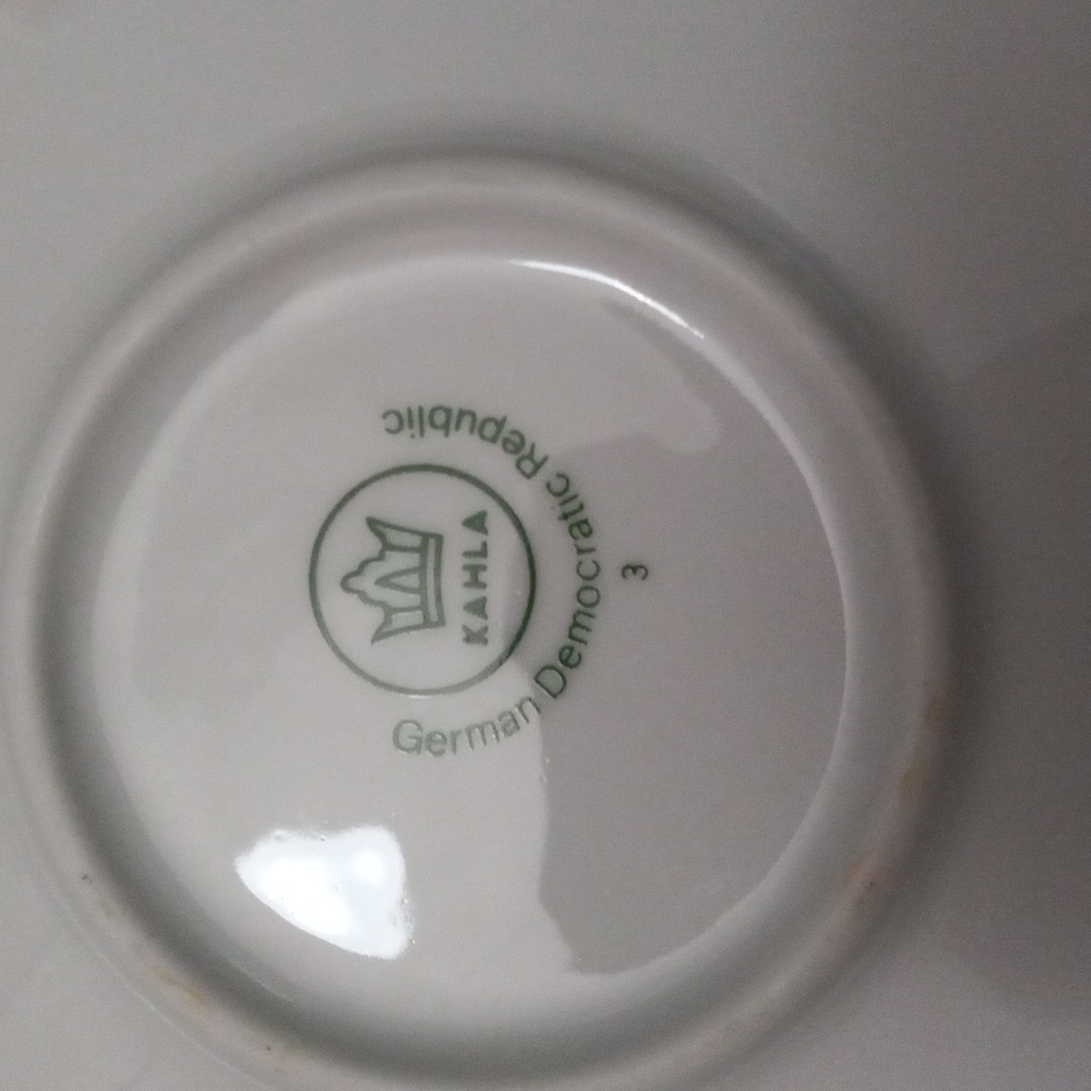 2 RARE KAHLA GDR PORCELAIN PIECES - Picture 6 of 8
